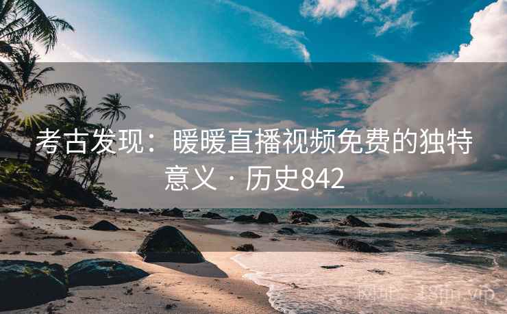 考古发现：暖暖直播视频免费的独特意义 · 历史842